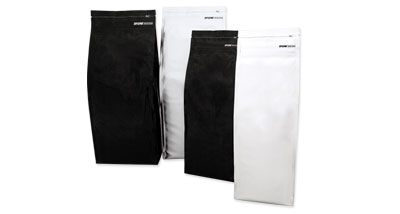 Quad-Seal Gusseted Bags with Zipper