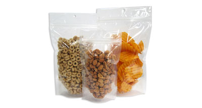 Snack Pack Stand Up Pouches