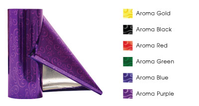 Aroma Patterned Roll Stock Film