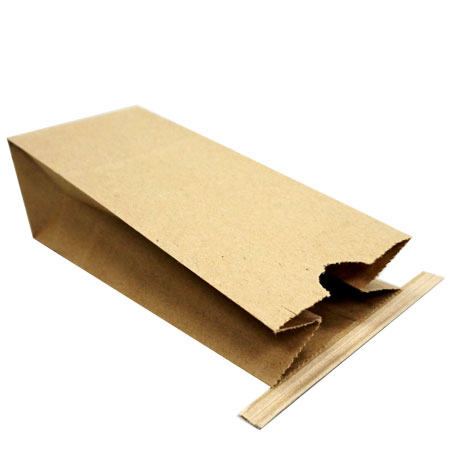 16oz Kraft Compostable Paper Bag with Tin Tie